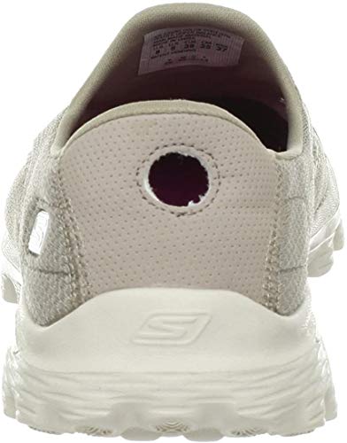 Skechers Performance Women's Go Walk 2 Slip-On Walking Shoe, Stone, 6.5 M US