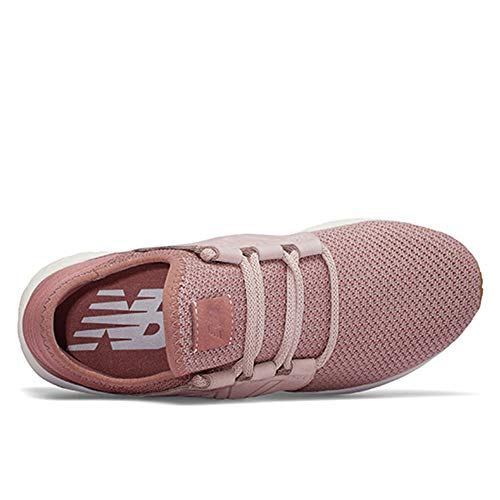 New Balance Women's Fresh Foam Cruz V2 Sneaker, Conch Shell/Dark Oxide, 8.5 D US