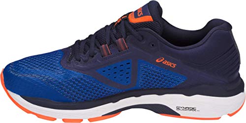 ASICS GT-2000 6 Men's Running Shoe, Imperial/Indigo Blue/Shocking Orange, 6.5 W US