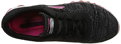 Skechers Skech-Air 2.0 Discoveries Womens Sneakers Black/Hot Pink 6