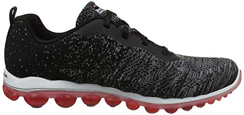 Skechers Skech-Air 2.0 Discoveries Womens Sneakers Black/Hot Pink 6