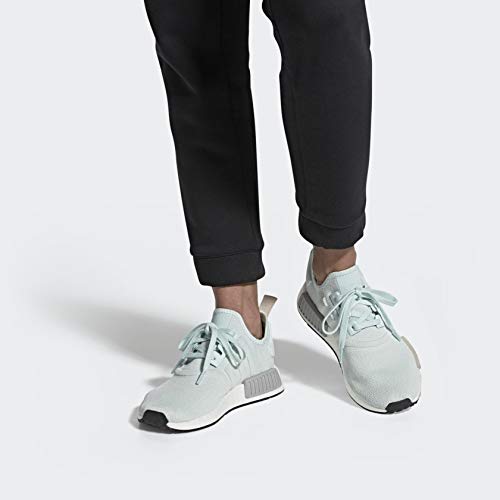 adidas Originals womens Nmd_r1 Running Shoe, Ice Mint/Ice Mint/White, 7 US