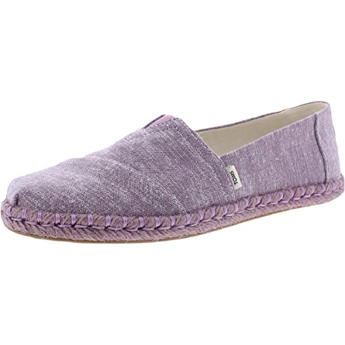 TOMS Women's Classic Canvas Slip-On,Ash,9 M US