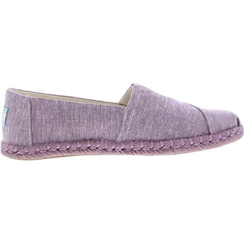 TOMS Women's Classic Canvas Slip-On,Ash,9 M US