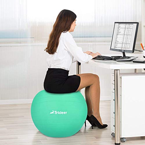 Trideer Yoga Ball Exercise Ball