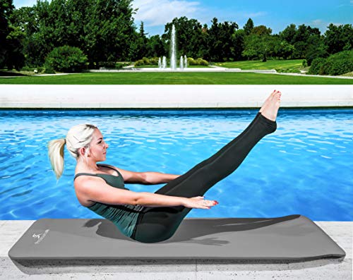 ProsourceFit Extra Thick Yoga and Pilates Mat ½" (13mm) or 1" (25mm), 71-inch Long High Density Exercise Mat with Comfort Foam and Carrying Strap