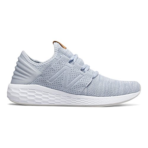 New Balance Women's Fresh Foam Cruz V2 Sneaker, Ice Blue/White, 5 B US