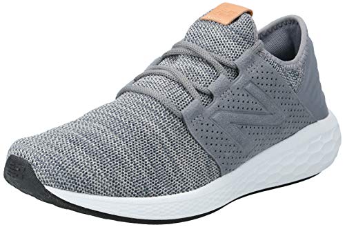 New Balance Men's Fresh Foam Cruz V2 Sneaker, Gunmetal, 10 D US