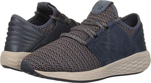 New Balance Women's Fresh Foam Cruz V2 Sneaker, Thunder/Latte/Flat White, 8.5 D US