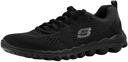 Skechers Sport Women's Skech Air Run High Fashion Sneaker Black 11