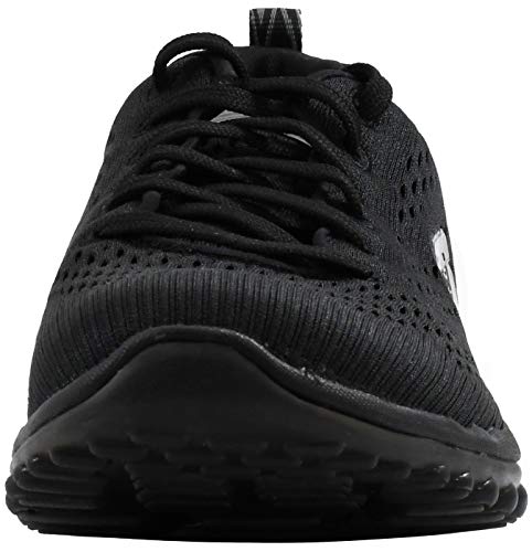 Skechers Sport Women's Skech Air Run High Fashion Sneaker Black 11