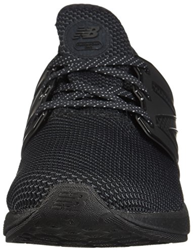 New Balance Men's Fresh Foam Cruz V2 Sneaker, Black/Black, 8 2E US