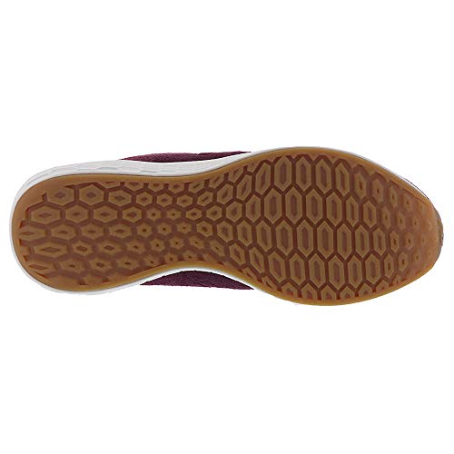 New Balance Men's Fresh Foam Cruz V2 Sneaker, Nubuck Burgundy, 8.5 D US