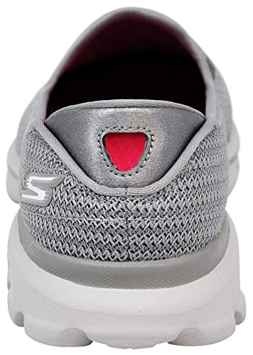 Skechers Performance Women's Go Walk 3 Slip-On Walking Shoe, Grey, 7 M US