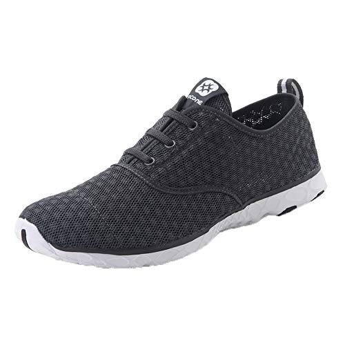 Dreamcity Women's Water Shoes Athletic Sport Lightweight Walking Shoes Darkgrey 6.5