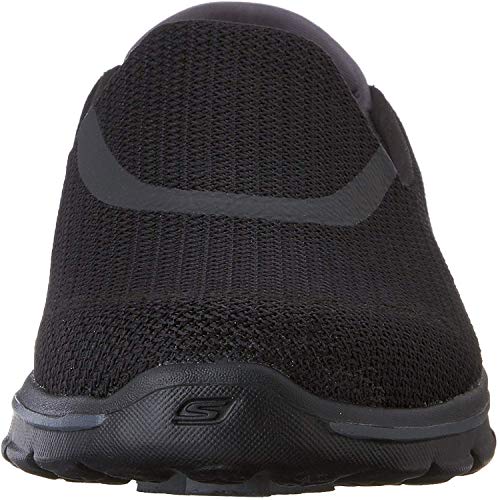 Skechers Performance Women's Go Walk 3 Slip-On Walking Shoe, Black, 9.5 M US