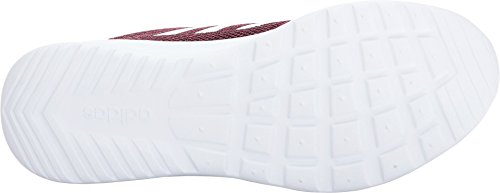 adidas Women's CloudfoamQT Racer Xpressive-Contemporary CloudfoamRunning Sneakers Shoess, Mystery Ruby/White/Black, (6 M US)