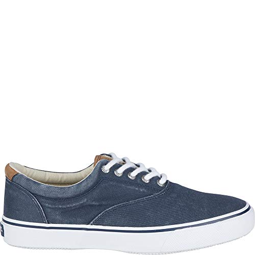 Sperry Mens Striper LL CVO Sneaker, Navy, 7.5