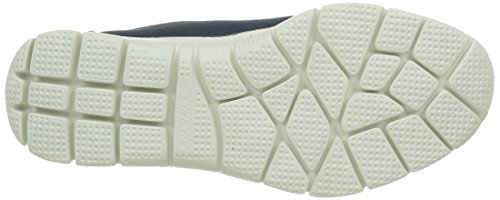 Skechers Women's Sport Empire - Rock Around Relaxed Fit Fashion Sneaker, Navy, 5 B(M) US