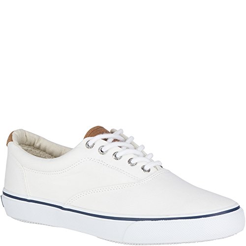 Sperry Mens Striper LL CVO Sneaker, White, 10