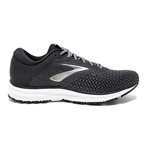 Brooks Womens Revel 2 Running Shoe - Black/Grey/Grey - B - 6.0
