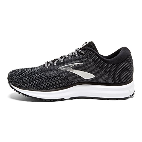 Brooks Womens Revel 2 Running Shoe - Black/Grey/Grey - B - 6.0