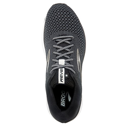Brooks Womens Revel 2 Running Shoe - Black/Grey/Grey - B - 6.0