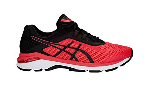ASICS GT-2000 6 Men's Running Shoe, Red Alert/Black, 10.5 M US