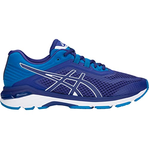 ASICS Men's GT-2000 6 Running Shoes, 12.5, Blue Print/Race Blue