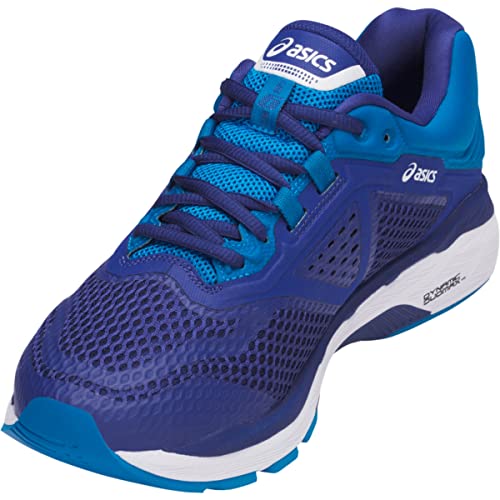 ASICS Men's GT-2000 6 Running Shoes, 12.5, Blue Print/Race Blue