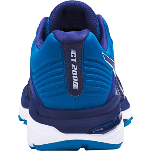 ASICS Men's GT-2000 6 Running Shoes, 12.5, Blue Print/Race Blue