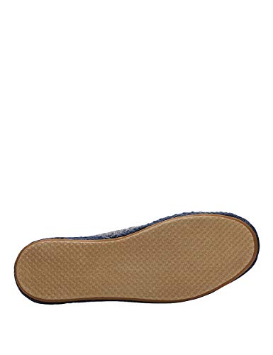 TOMS womens Alpargata on Rope Espadrilles, Navy Slub Chambray Rope, 9 US