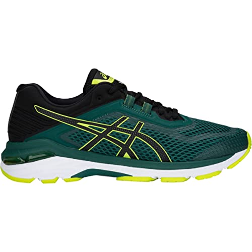 ASICS GT-2000 6 Running Shoes, Everglade/Black, Men's 9.5