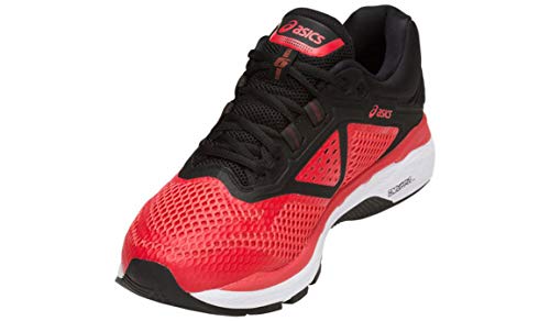 ASICS GT-2000 6 Men's Running Shoe, Red Alert/Black, 9 M US