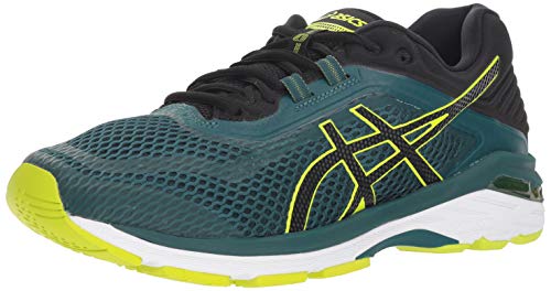 ASICS Men's GT-2000 6 Running Shoes, 10.5, Everglade/Black