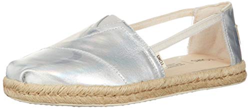 TOMS Women's Alpargata Rope Sole Clear Translucent 6 M