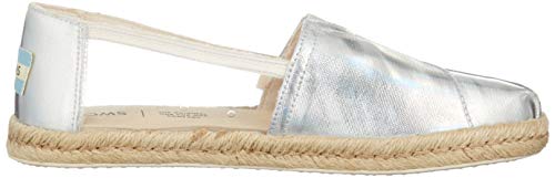 TOMS Women's Alpargata Rope Sole Clear Translucent 6 M