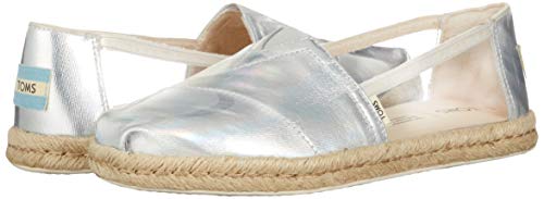 TOMS Women's Alpargata Rope Sole Clear Translucent 6 M