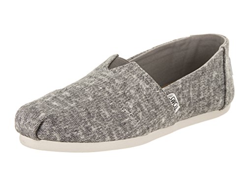 TOMS mens Classics fashion sneakers, Steel Grey Washed Denim, 6 US
