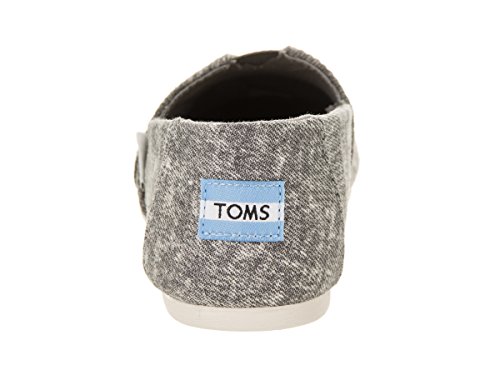 TOMS mens Classics fashion sneakers, Steel Grey Washed Denim, 6 US