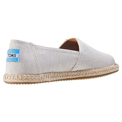 TOMS New Alparagata Open Toe Natural Yarn Dye 6 Womens Shoes