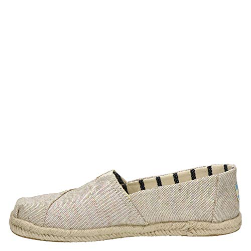 TOMS Womens Alpargata Rope Oxford, Natural, 6