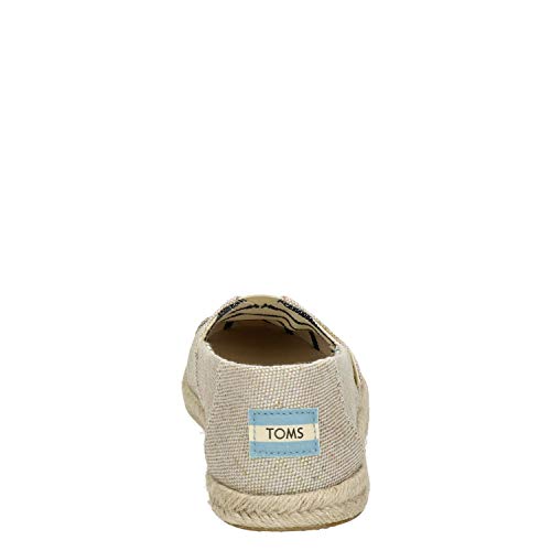 TOMS Womens Alpargata Rope Oxford, Natural, 6