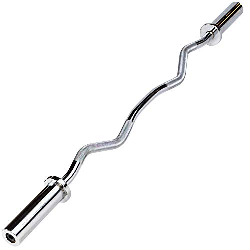 Body-Solid Chrome Olympic 47" Curl Bar