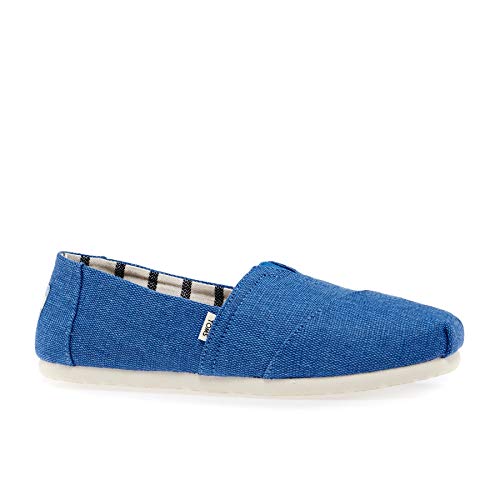 TOMS Women's Alpargata Heritage Shoes Blue Crush 6
