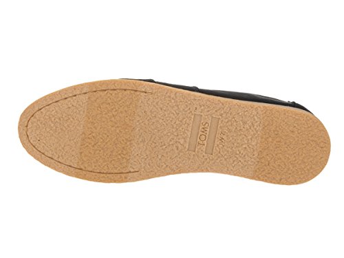 TOMS Alpargata Crepe Shoe - Women's Black Microfiber, 6.5