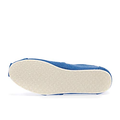TOMS Women's Alpargata Heritage Shoes Blue Crush 6