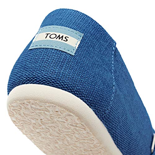TOMS Women's Alpargata Heritage Shoes Blue Crush 6
