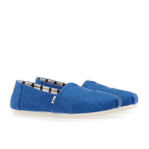 TOMS Women's Alpargata Heritage Shoes Blue Crush 6