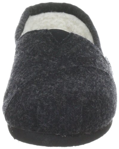 Toms Womens Classic Woolen Black Casual Shoe 6.5 Women US